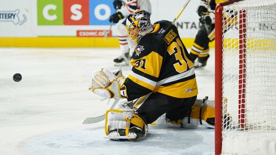 Lindberg named AHL goaltender of month taken at PPG Paints Arena (Penguins)